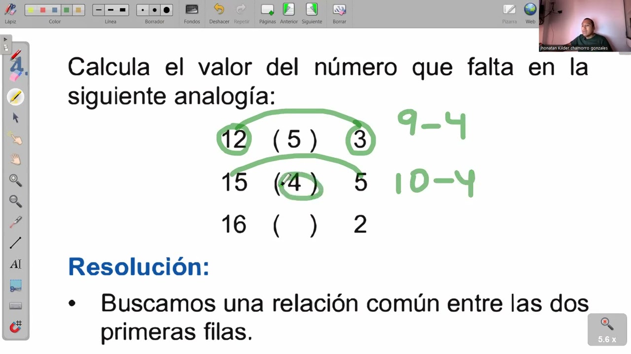 2.Analogías Numéricas --- R.MATEMÁTICO--Ciclo Verano 2026