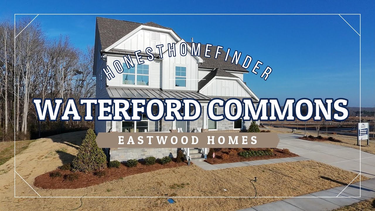 😍Жилой комплекс Eastwood Homes at Waterford Commons | Новые дома в Рок-Хилле, Южная Каролина