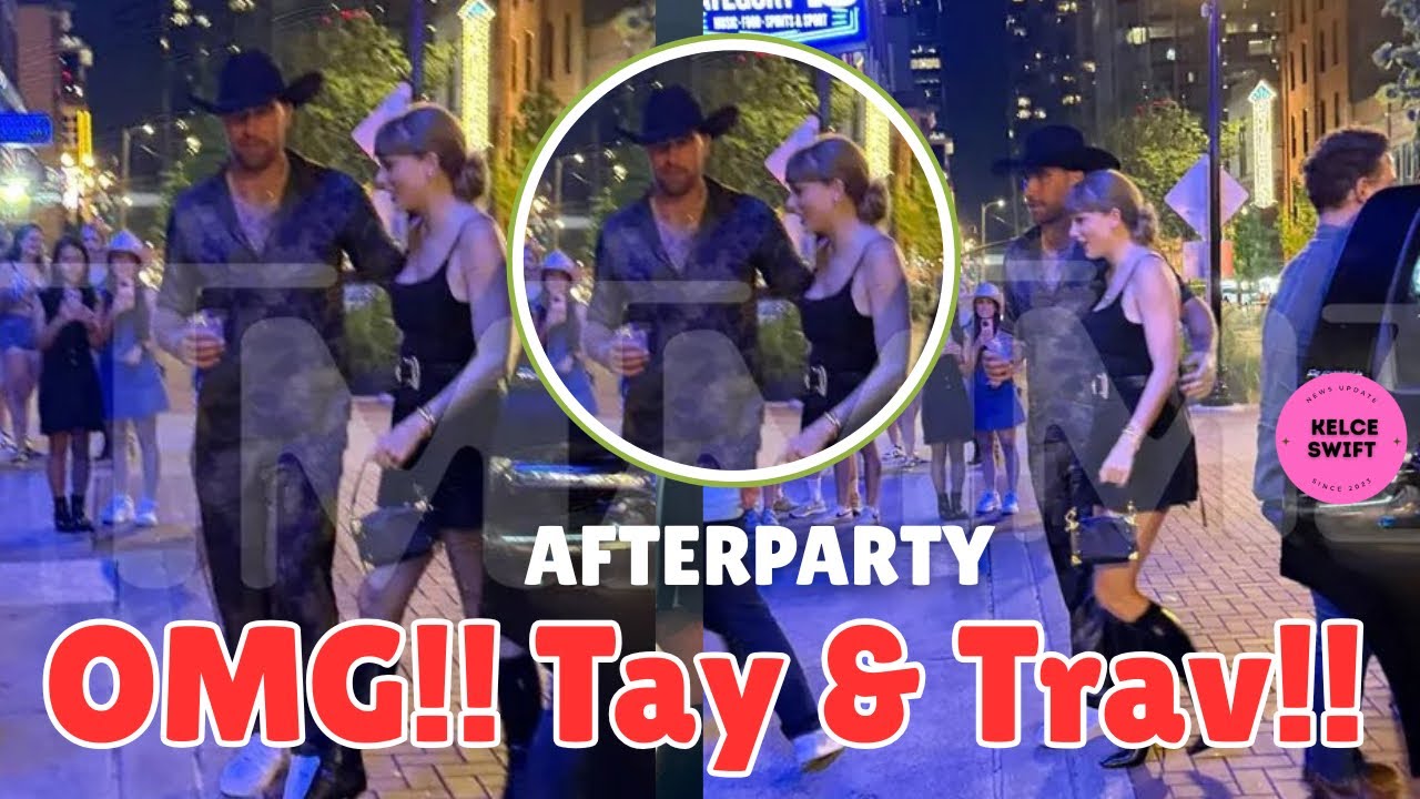 OMG!! Travis Kelce & Taylor Swift STROLLING in Nashville after TEU concert