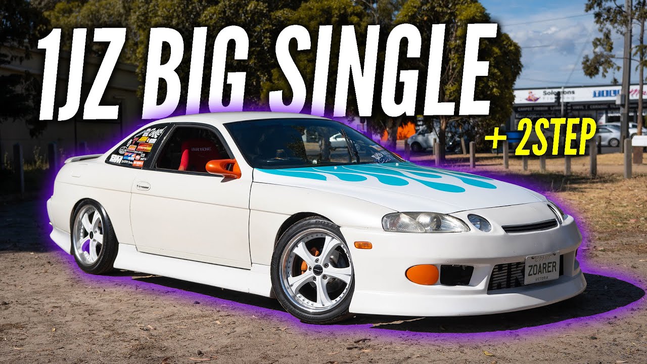Home Built 1JZ *SINGLE TURBO* TOYOTA SOARER + 2 STEP & STREET PULLS!