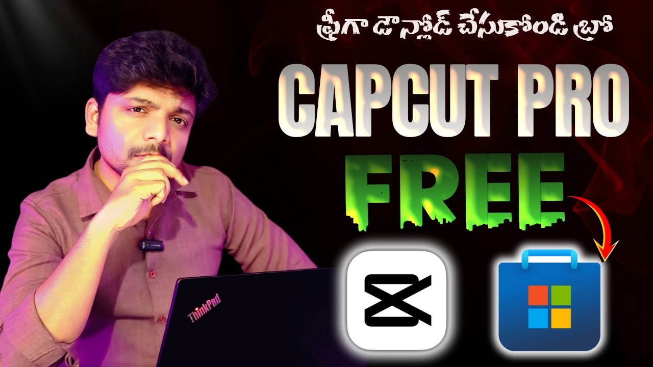 How to Download & Install CapCut Pro on PC – Step by Step (2026) in #telugu #capcut #trending