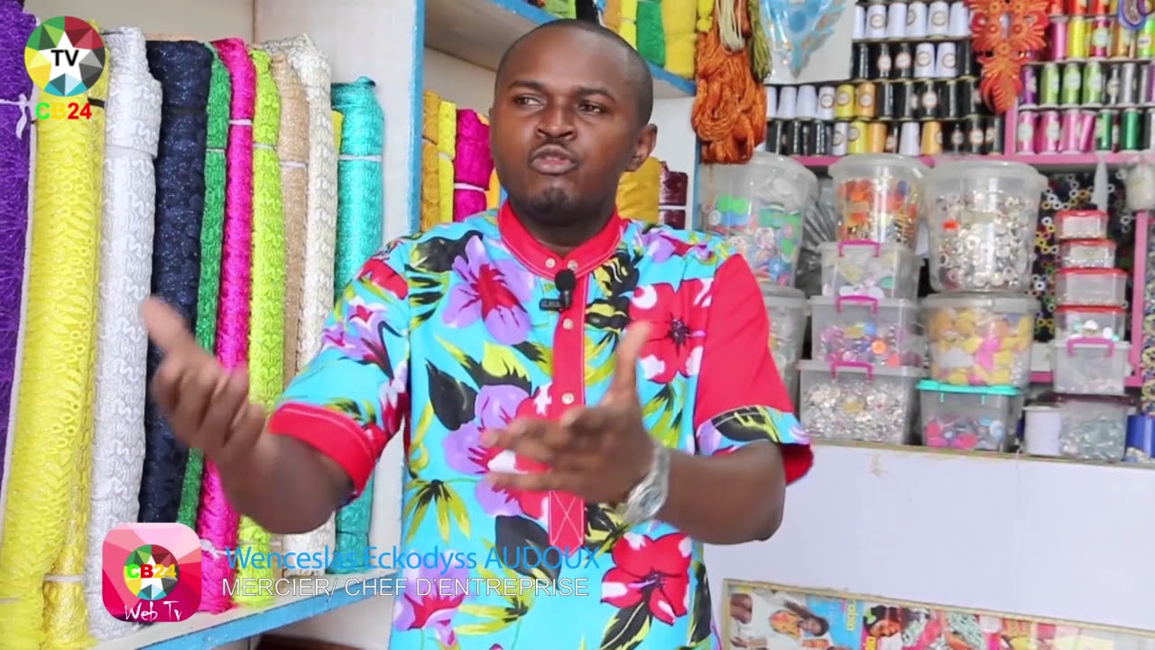 Un jeune Congolais mercier