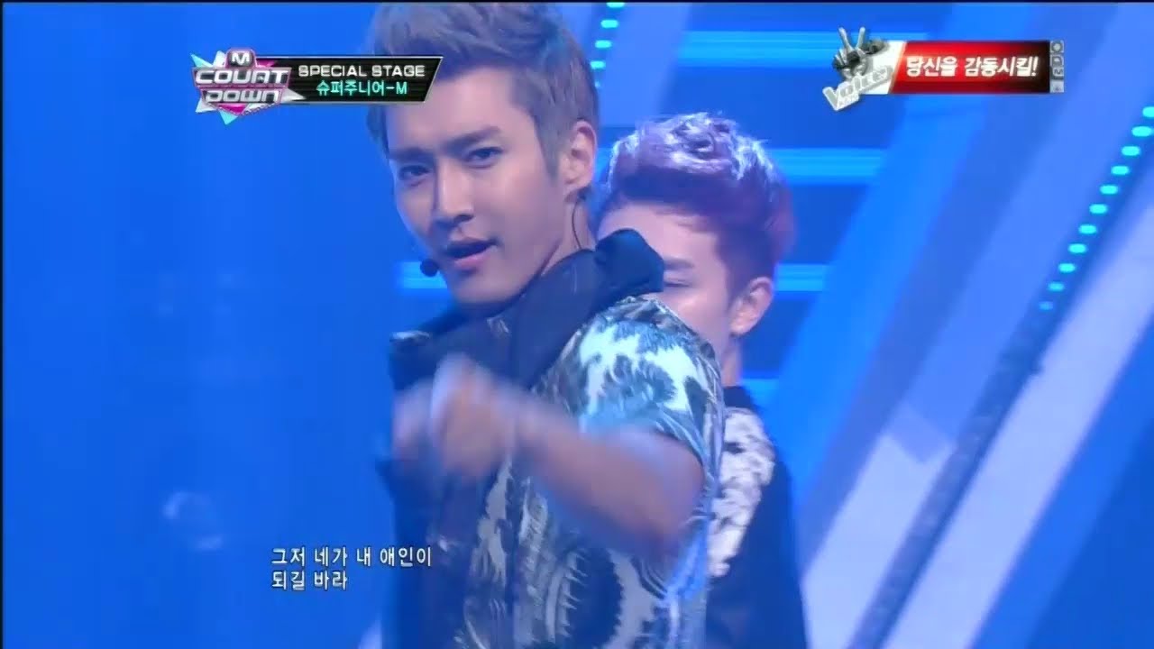 Super Junior-M(슈퍼주니어M)- Go 130131 Mcountdown