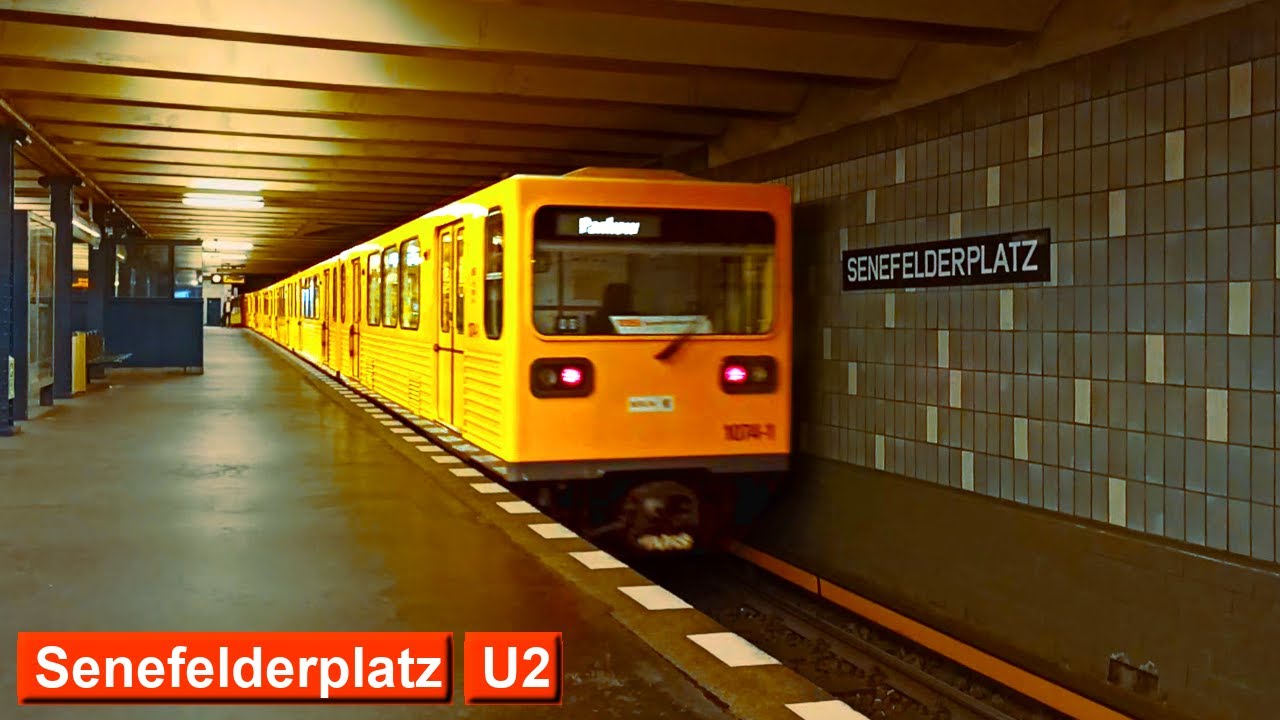 Senefelderplatz U2 : Берлинский метрополитен ( BVG GI/1E - HK )