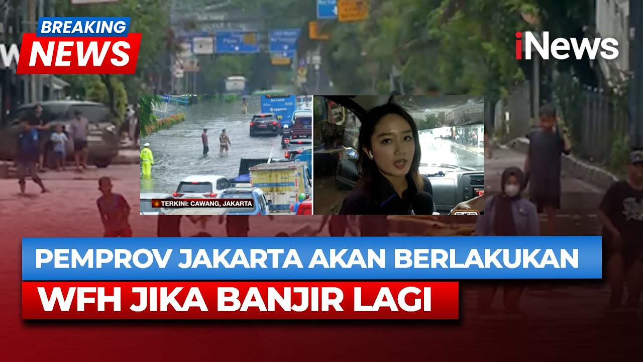 BREAKING NEWS Pantauan Banjir Jakarta, Pintu Air Manggarai Siaga 4 | 22/1