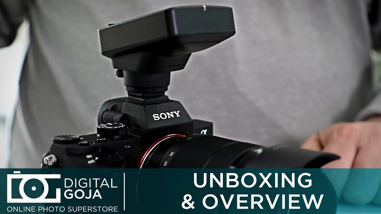 Sony Radio Flash Trigger: FA-WRC1M Wireless Radio Commander | Unboxing & Overview