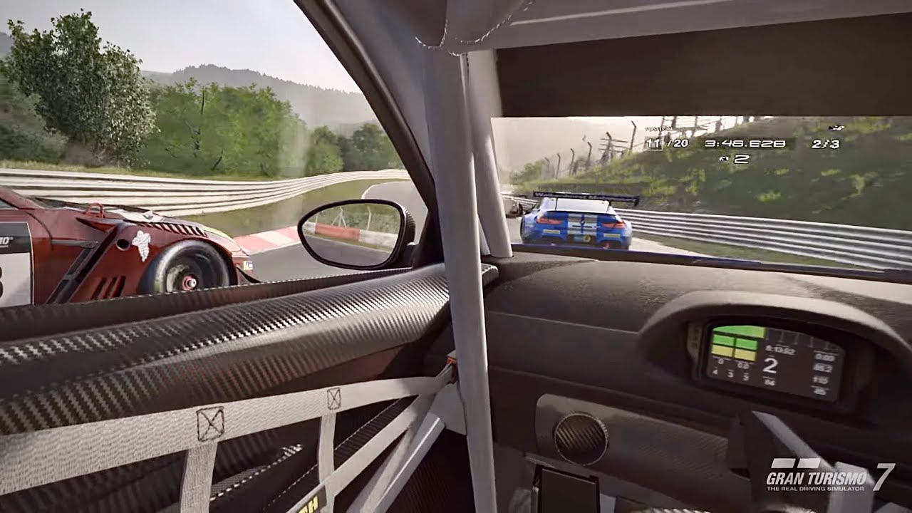 Racing with the Perfect AI series - Nordschleife 24h - GT7+PSVR2+Fana DD