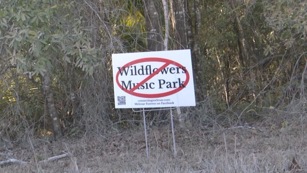 Alachua County commissioners hear hours of debate over proposed Wildflowers festival in Melrose