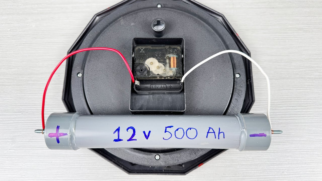 Попрощайтесь с фабриками, они бы не подумали, что я смогу сделать 12-вольтовую батарею таким образом