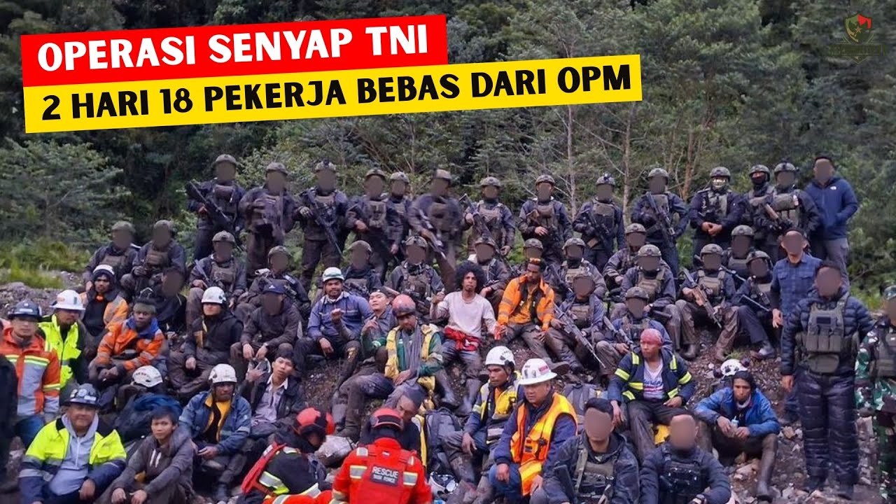 Operasi Senyap TNI di Papua: Evakuasi 18 Pekerja Freeport Tanpa Korban