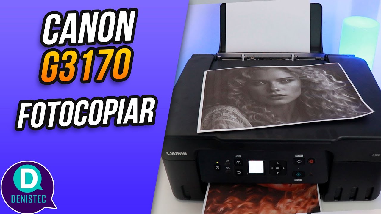 Cómo hacer fotocopias con una Impresora Canon G3170 ✅ 5 métodos😎