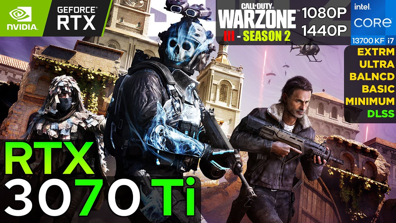 Call of Duty WARZONE (Сезон 2) &mdash; RTX 3070 Ti (1080p/1440p)