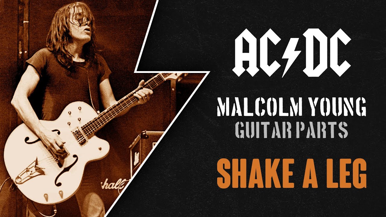 AC/DC - Shake A Leg - Malcolm Young Isolated Rhythm Guitar (cover)