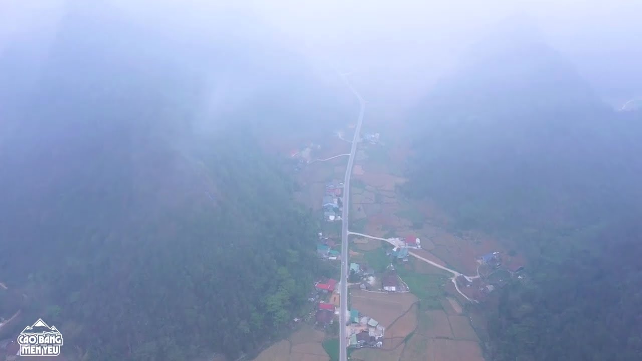 Early morning in Phja Thap incense village, Quang Hoa, Cao Bang