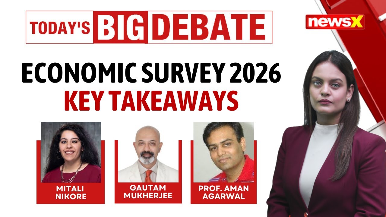 GDP Growth Pegged At 7.4% | Economic Survey 2026 Takeaways | NewsX