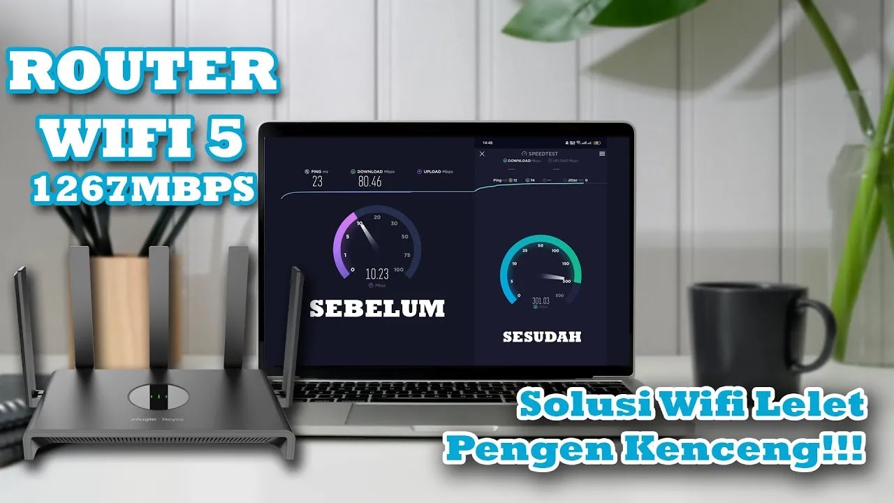Membuat Internet Makin Kenceng Pake Router Wifi 5 | RUIJIE RG EW1300G