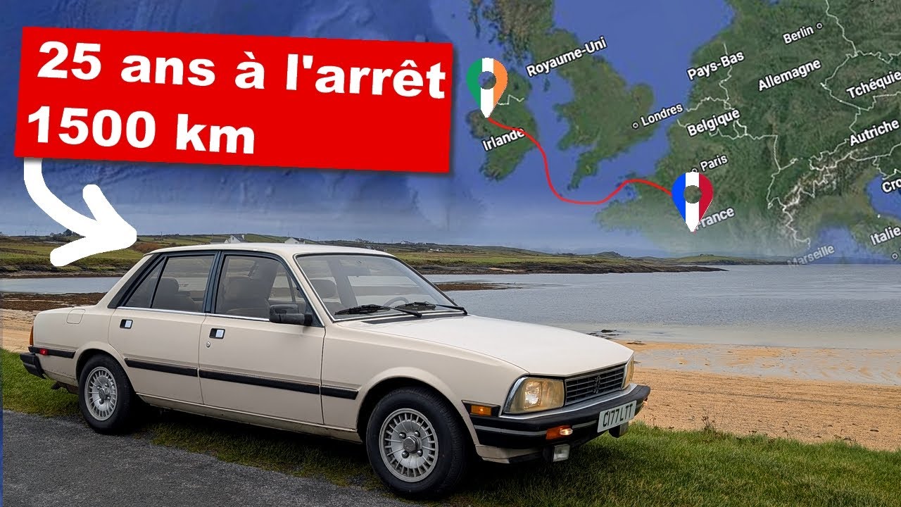 J'achète une voiture Franco-Américaine en Irlande et la ramène en France