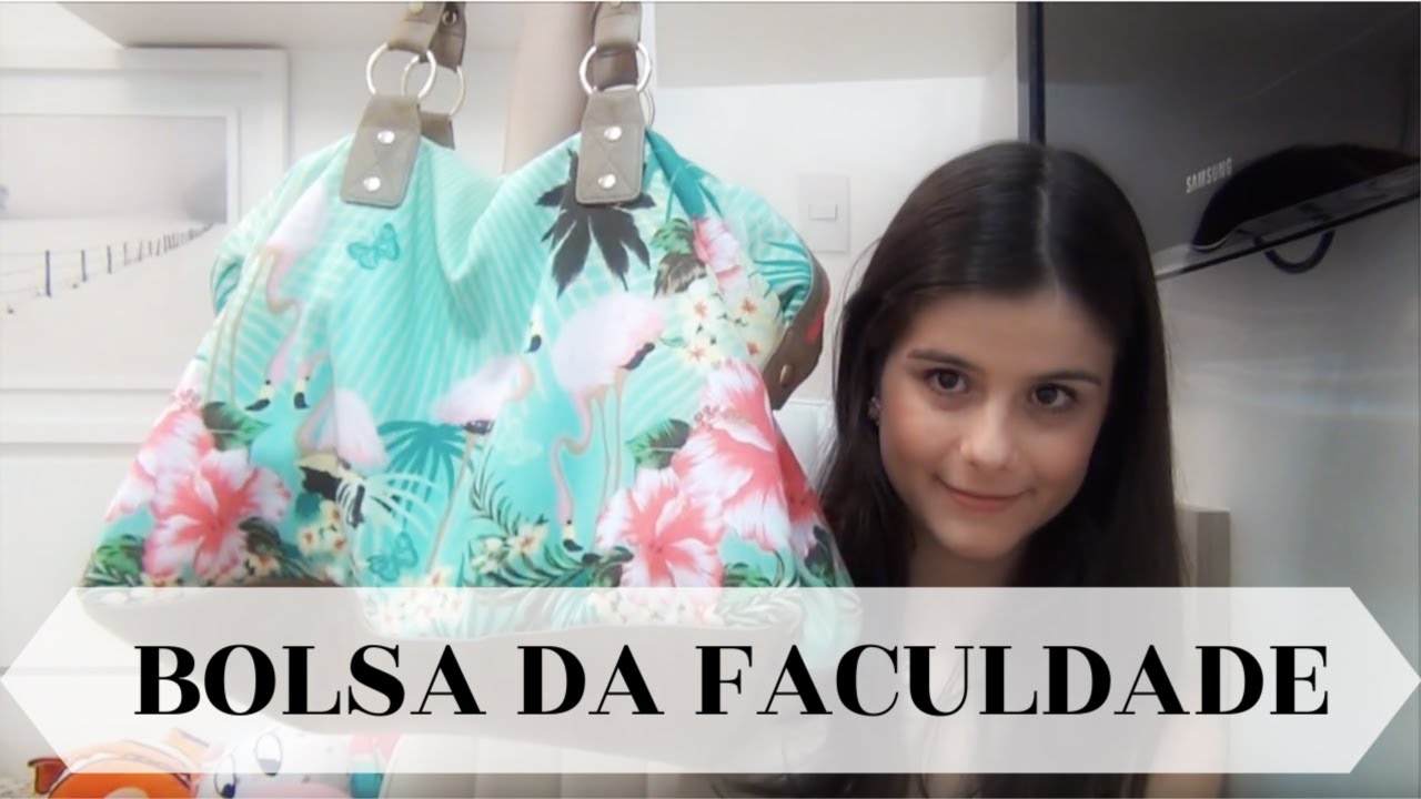 O Que Tem Na Minha Bolsa Para Escola/Faculdade
