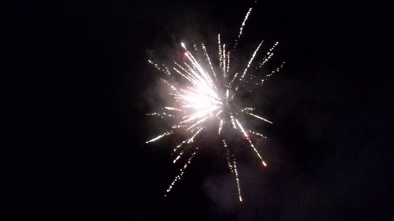 Ohňostroj v Hrádku nad Nisou 24.8. 2019
