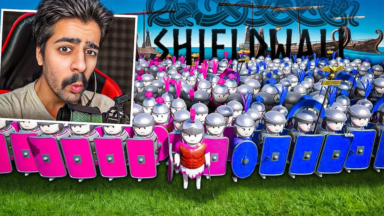 با ارتش گارد جاویدان همه رو زدیم !🔥⚔️  | Shieldwall