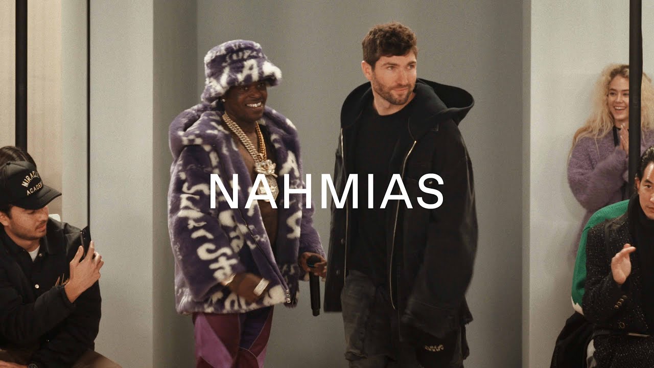BEHIND THE SCENES MAKING OF THE NAHMIAS AUTUM-WINTER 2023 RUNWAY SHOW