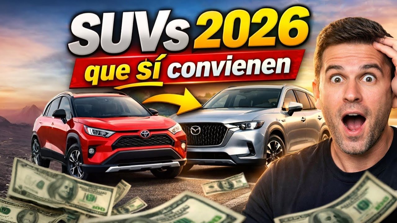 Estas SUVs te ahorran miles en 2026 | Ranking honesto y detallado
