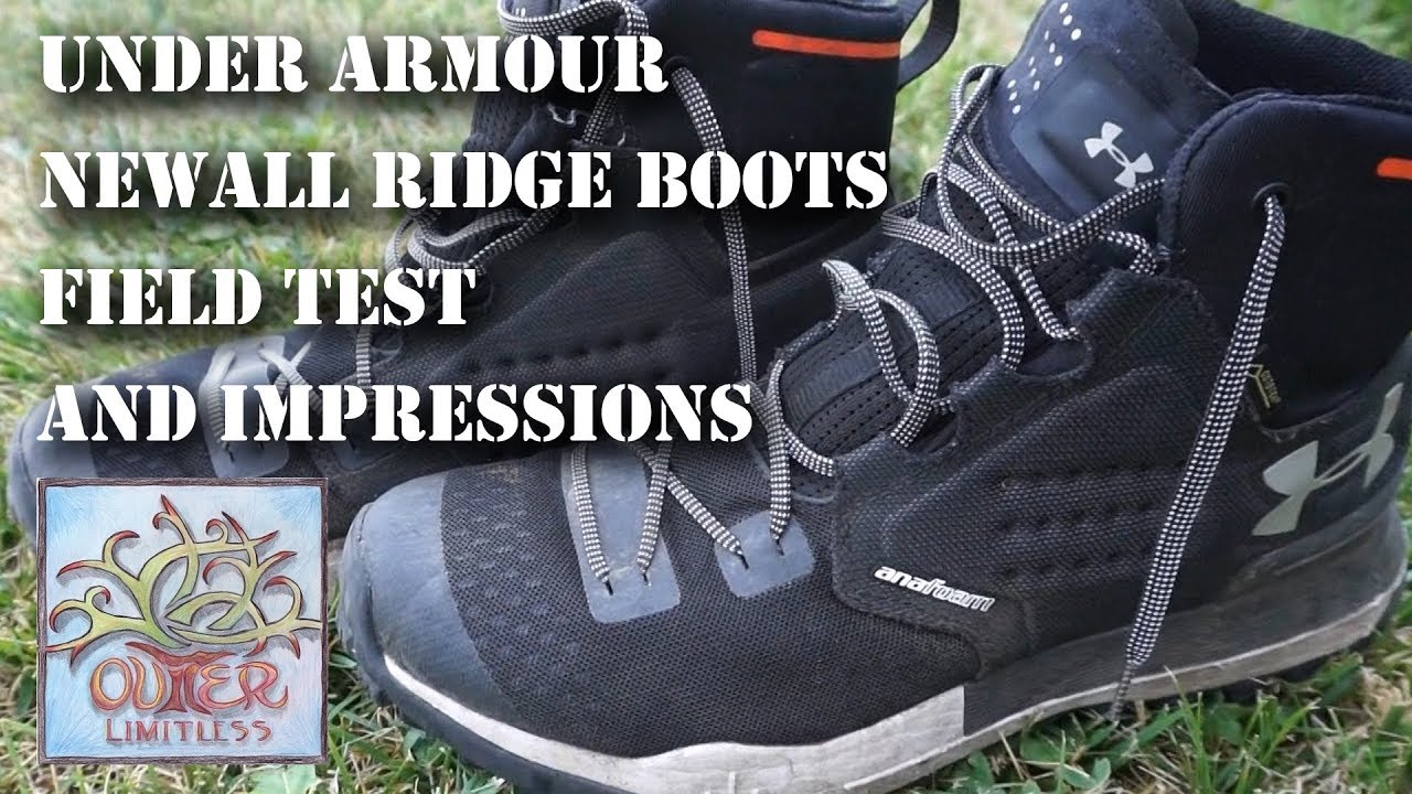 Under Armour Newall Ridge Boots: Field Test and Impressions