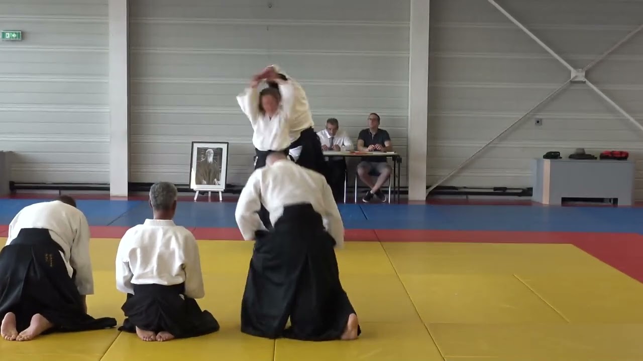 Aikido examen 2eme Dan Anne 02/06/2024 à Montpellier
