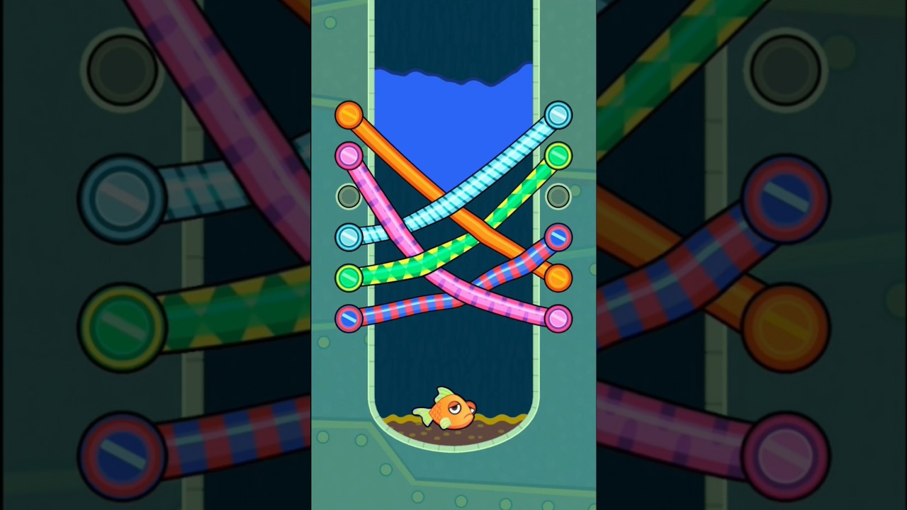 Save the fish 🐟🦈 102 🎮 Random Candy #shorts #fishdom