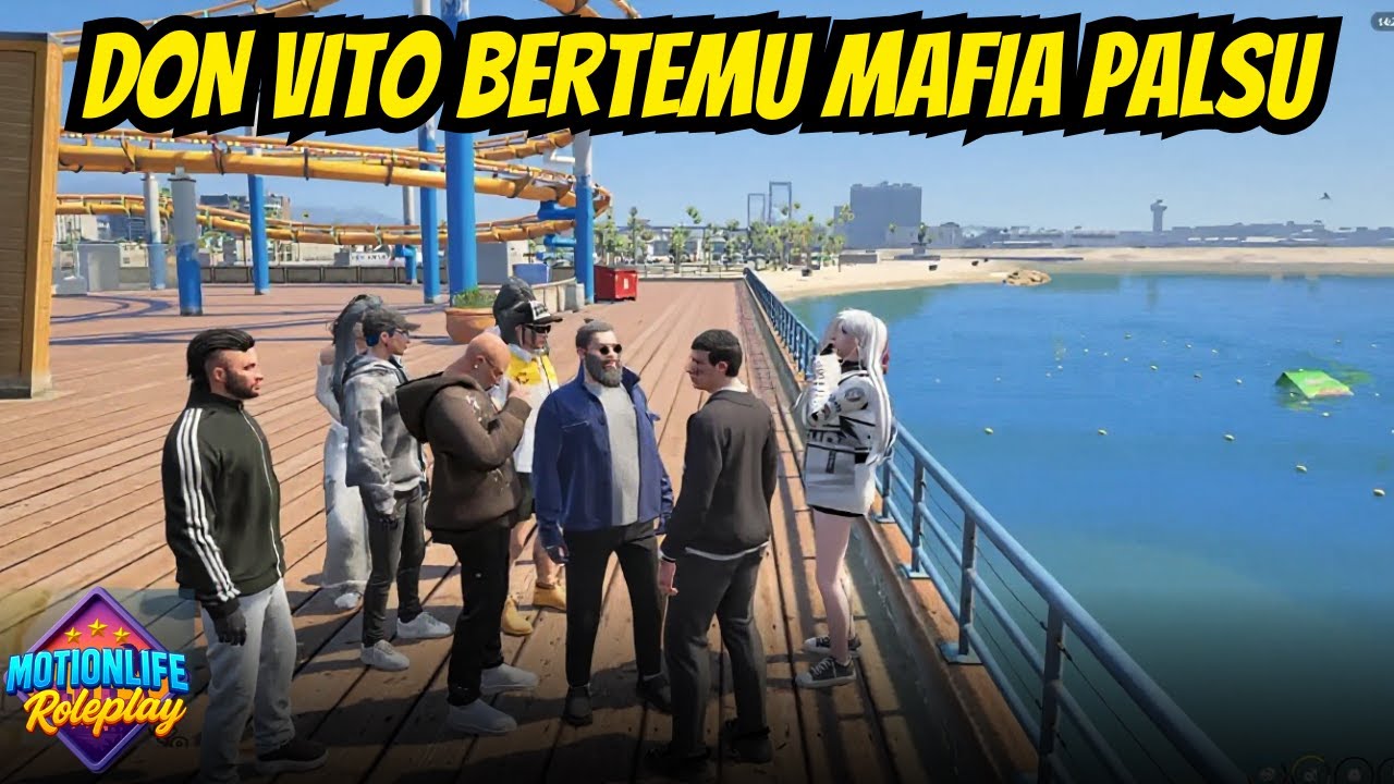 DON VITO BERTEMU ORANG YANG MENGAKU MAFIA #motionliferp #mlrp