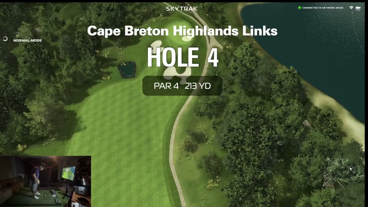 SkyTrak Course Play: Cape Brenton Highlands Links (ForeSight)