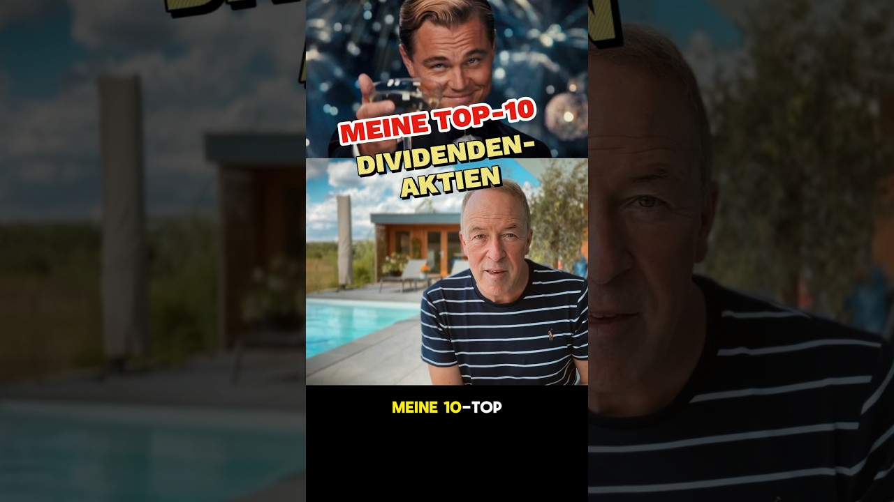 Meine Top-10 Dividenden-Aktien  