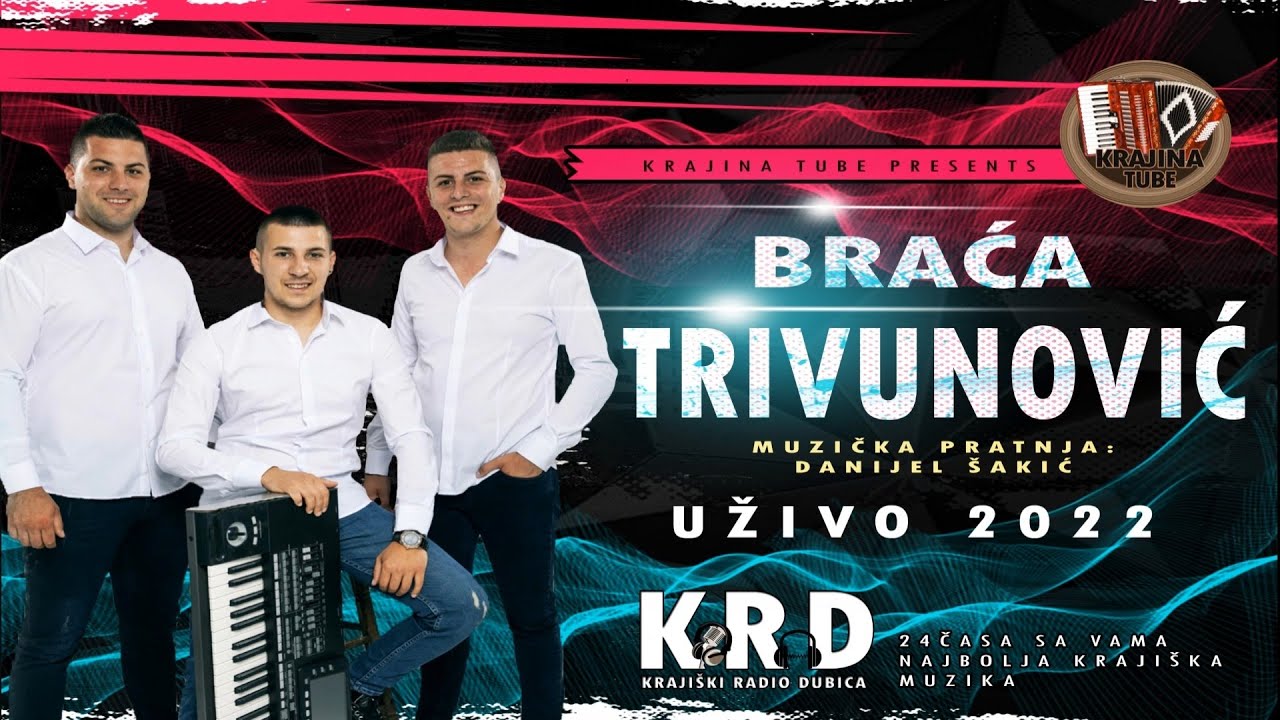 Braća Trivunović - Krajiški Mega Miks - 20 minuta (Uživo 2022)