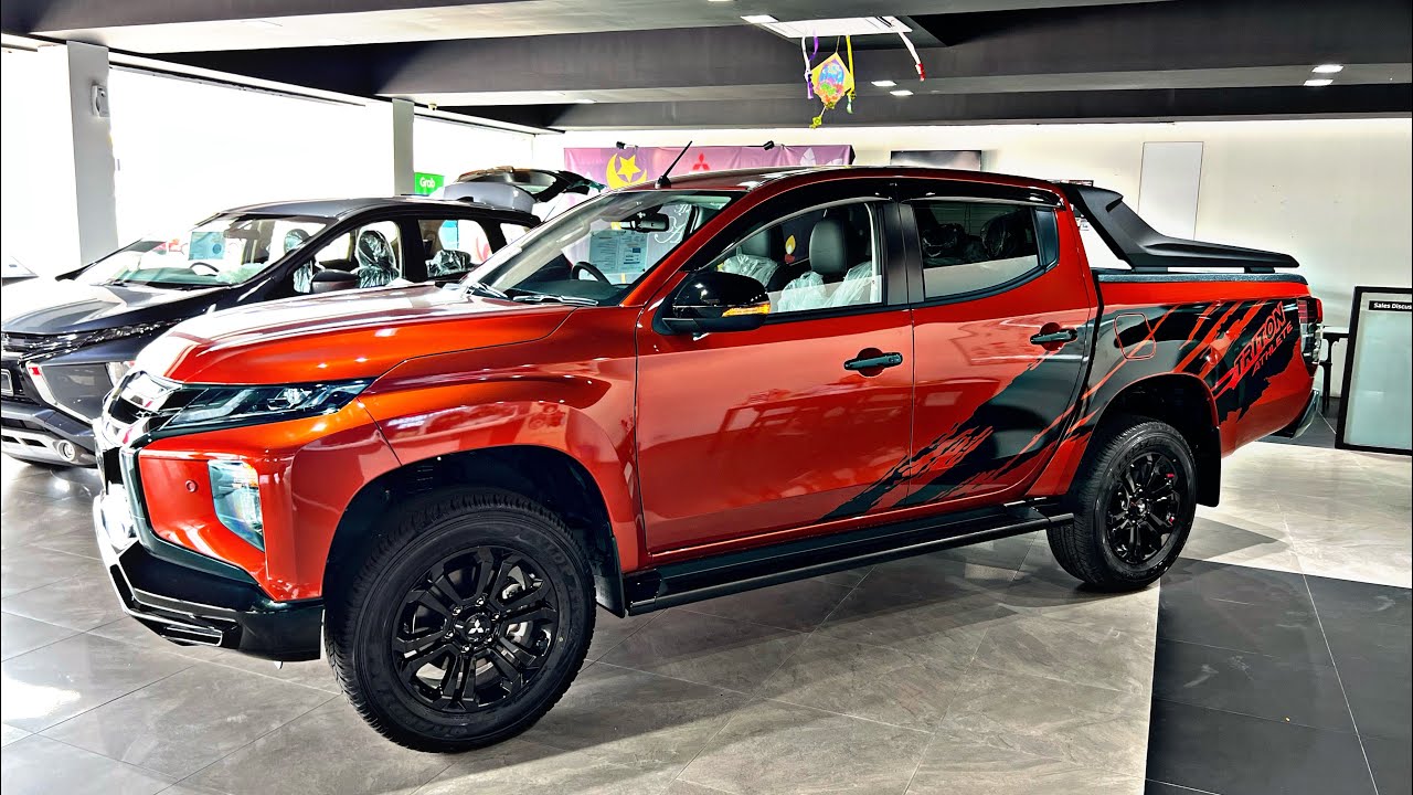 (2023 New Mitsubishi Triton Athlete) - the best pickup truck | exterior and interior details
