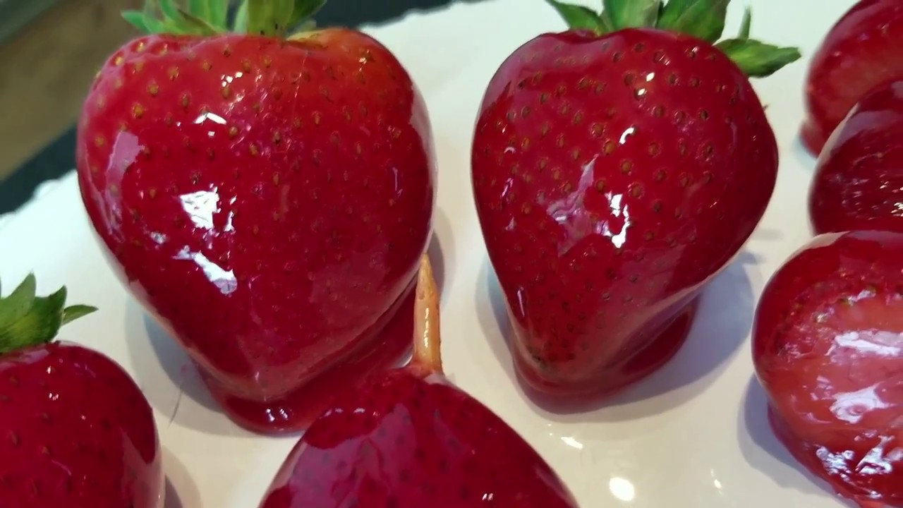 How to Make CANDIED STRAWBERRIES|TANGHULU