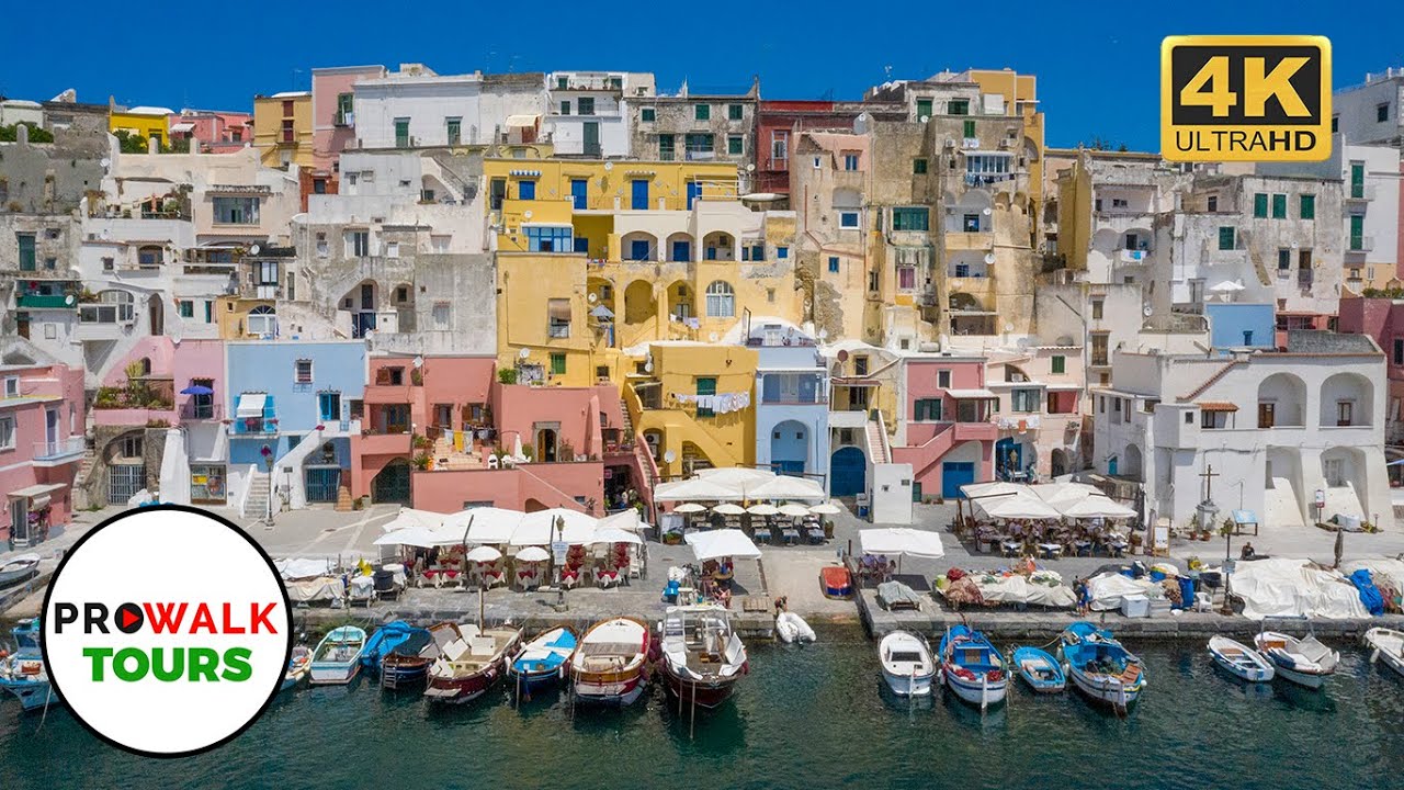 Procida, Italy Walking Tour [4K|60fps]