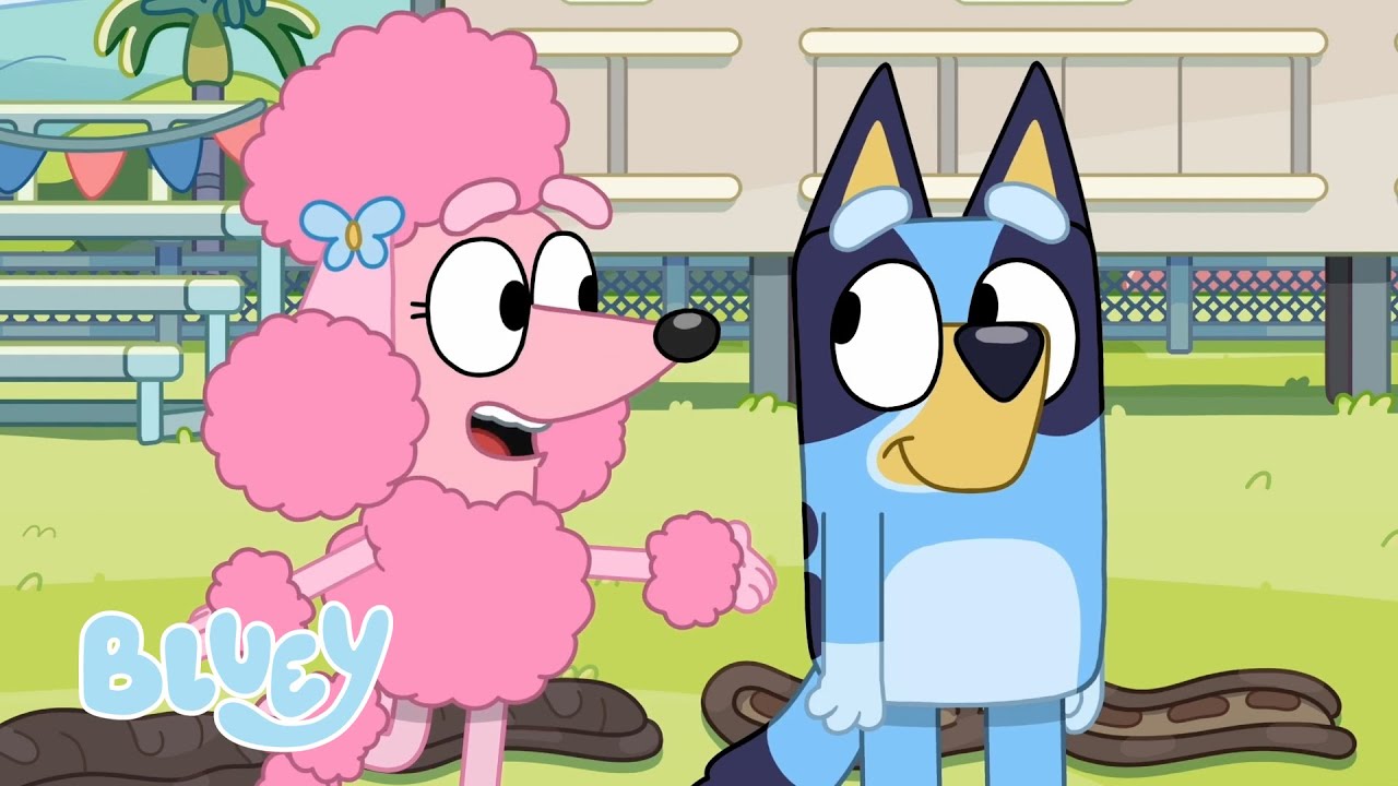 Fantasifulde legeøjeblikke i Bluey | Bluey På Dansk