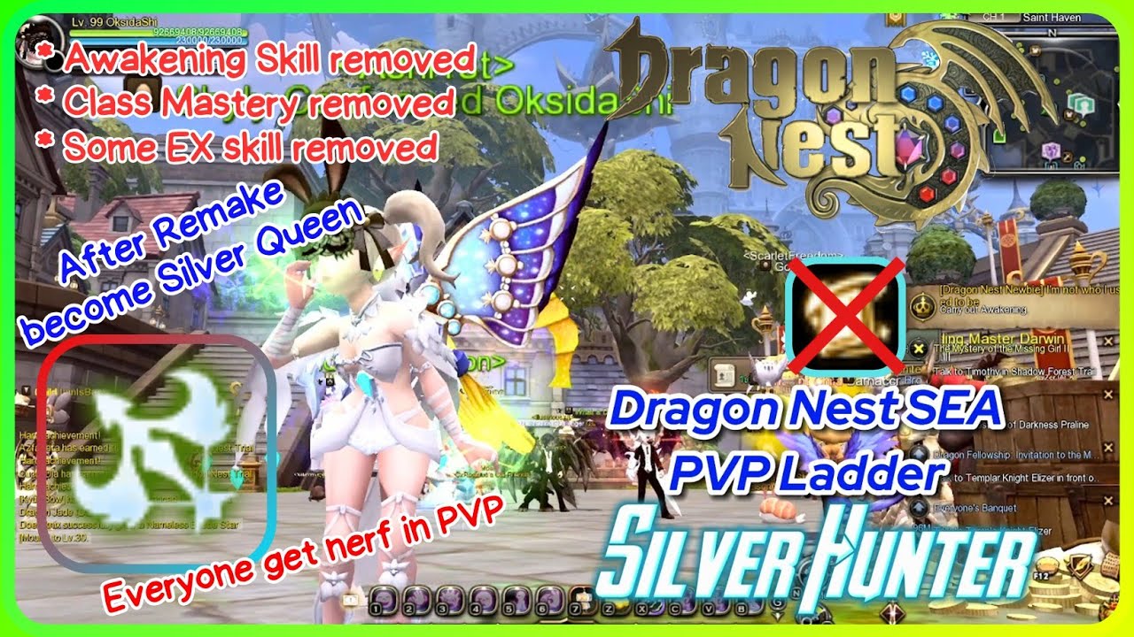 Trying to use Silver Hunter after Remake in PVP Ladder ~ Dragon Nest SEA #948