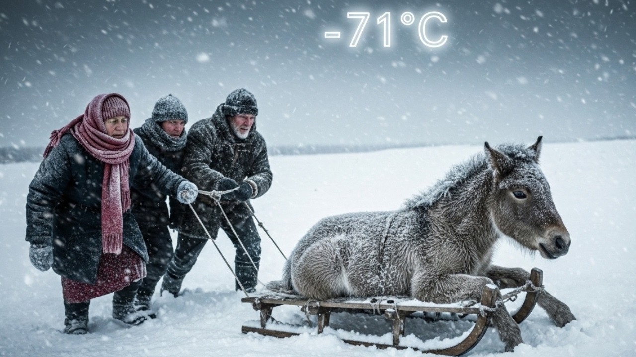 She Heard Crying Beneath the Snow at -71°C the Rescue That Stopped the Entire Village