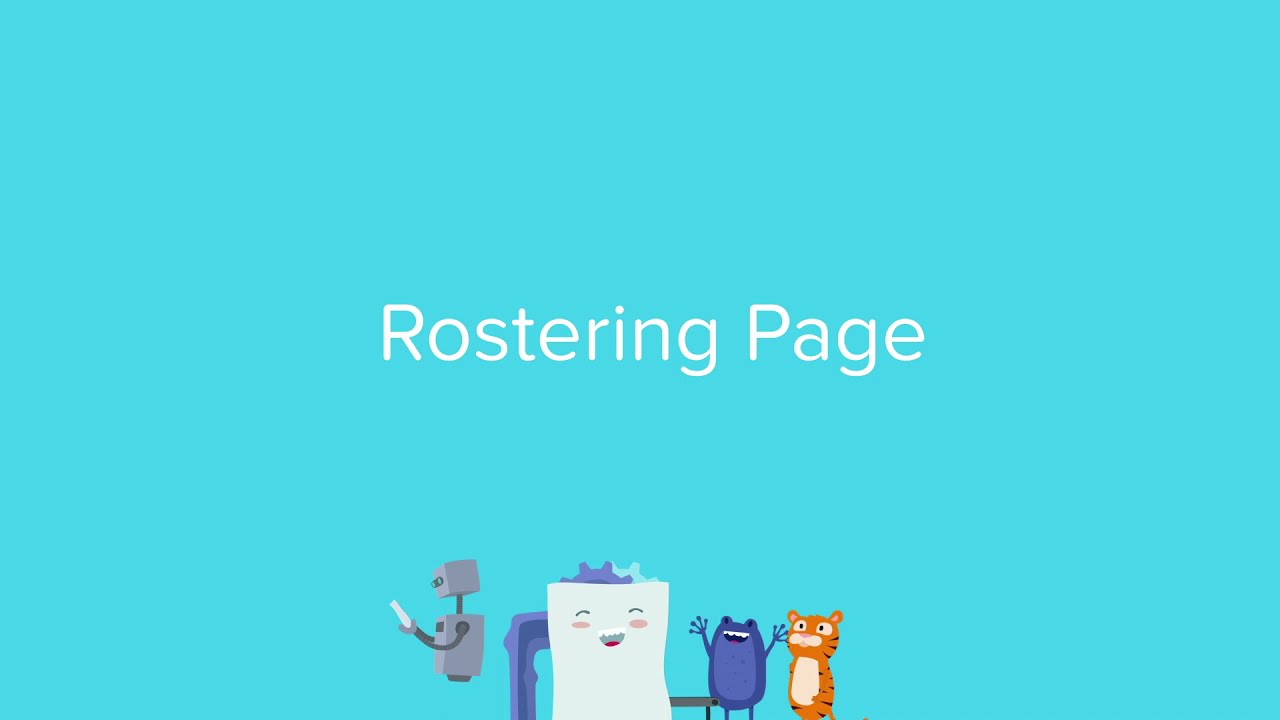 Rostering Page Support Video - KeyPay UK
