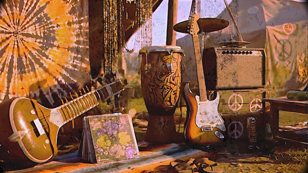 Woodstock 69': Backstage | RARE Psychedelic Rock - Hippie Music Mix