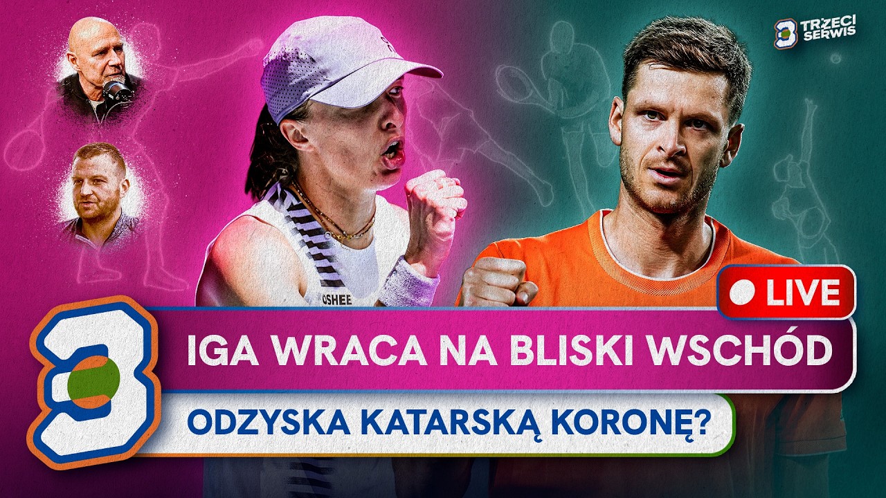 ŚWIĄTEK W DOHA, HURKACZ W ROTTERDAMIE! SIDOR I OLEJNICZAK ANALIZUJĄ NAJBLIŻSZE DNI W TENISIE