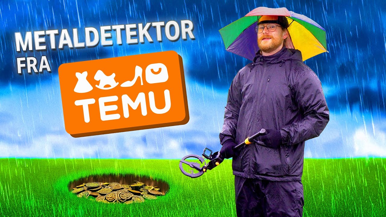TESTER metaldetektor fra TEMU