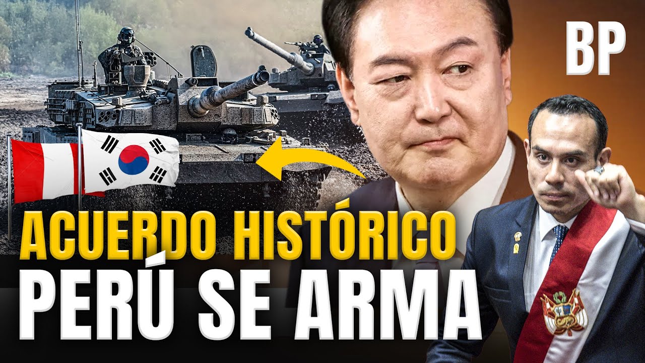 Súper POTENCIA militar? Perú firma el acuerdo más grande de su historia con COREA DEL SUR