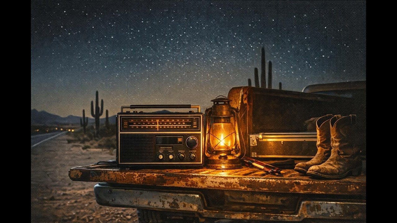 Desert Stars & Steel — Outlaw Country Waltz Playlist to Relax & Time Travel (No Copyright)
