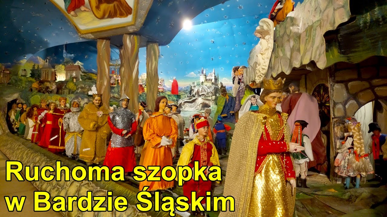 Ruchoma szopka w Bardzie Śląskim z 1970 r.