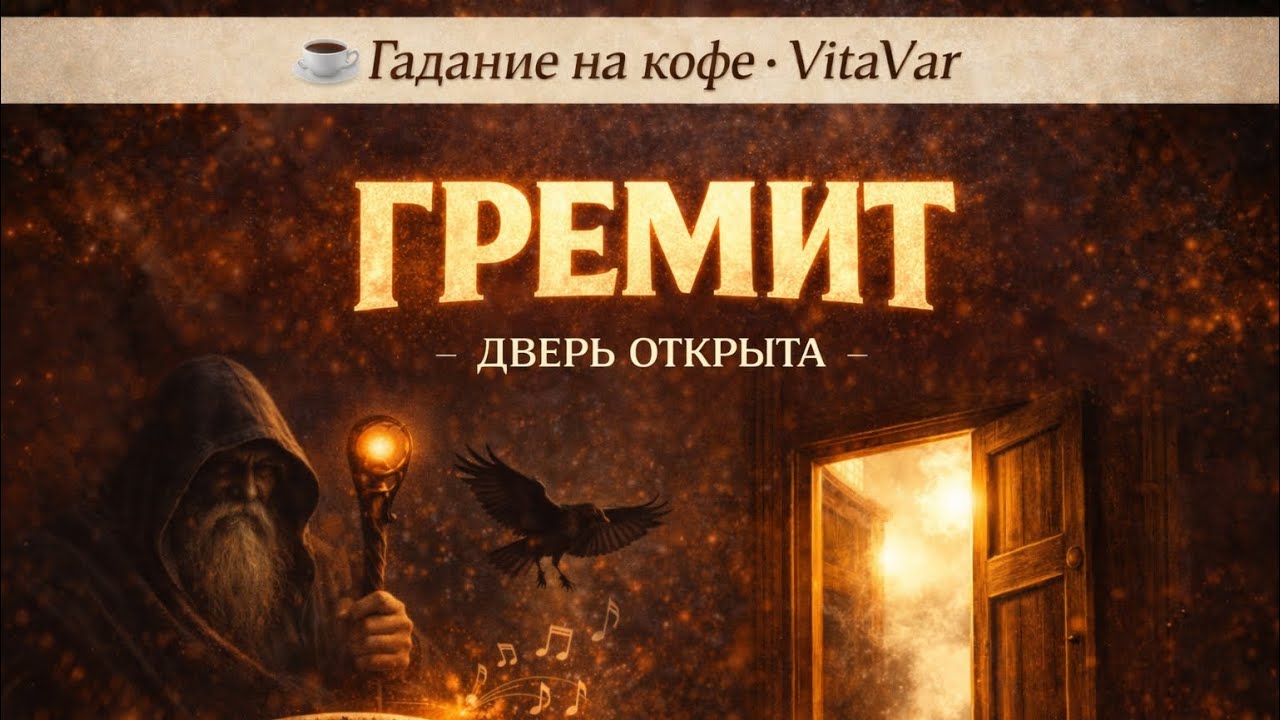 ☕ Гремит. Знак пришёл — дверь уже открыта для тебя 🧿