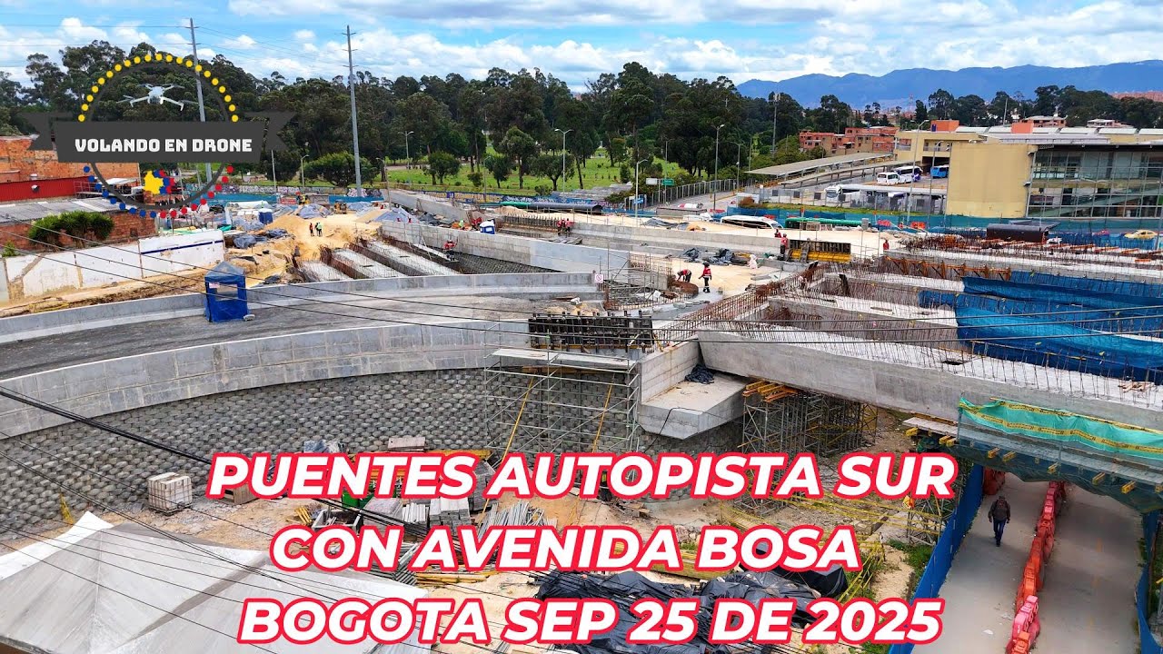 PUENTES AUTOPISTA SUR CON AVENIDA BOSA   BOGOTA SEP 25 DE 2025