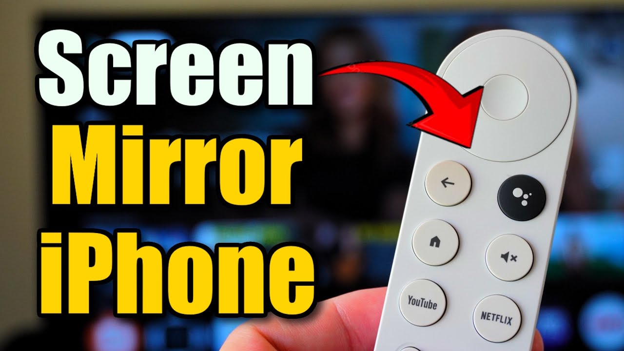 How to Screen Mirror iPhone to Google Chromecast (Cast Tutorial)