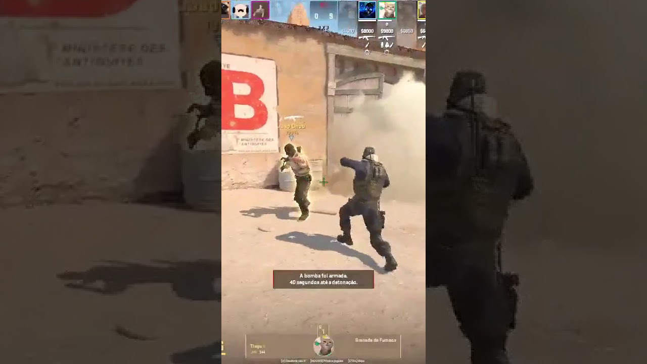 A MAIOR PATETADA DO CS QUE VOC&Ecirc; VAI VER #csgo #csgoclips #counterstrike #fps #gaming#reels #brazil